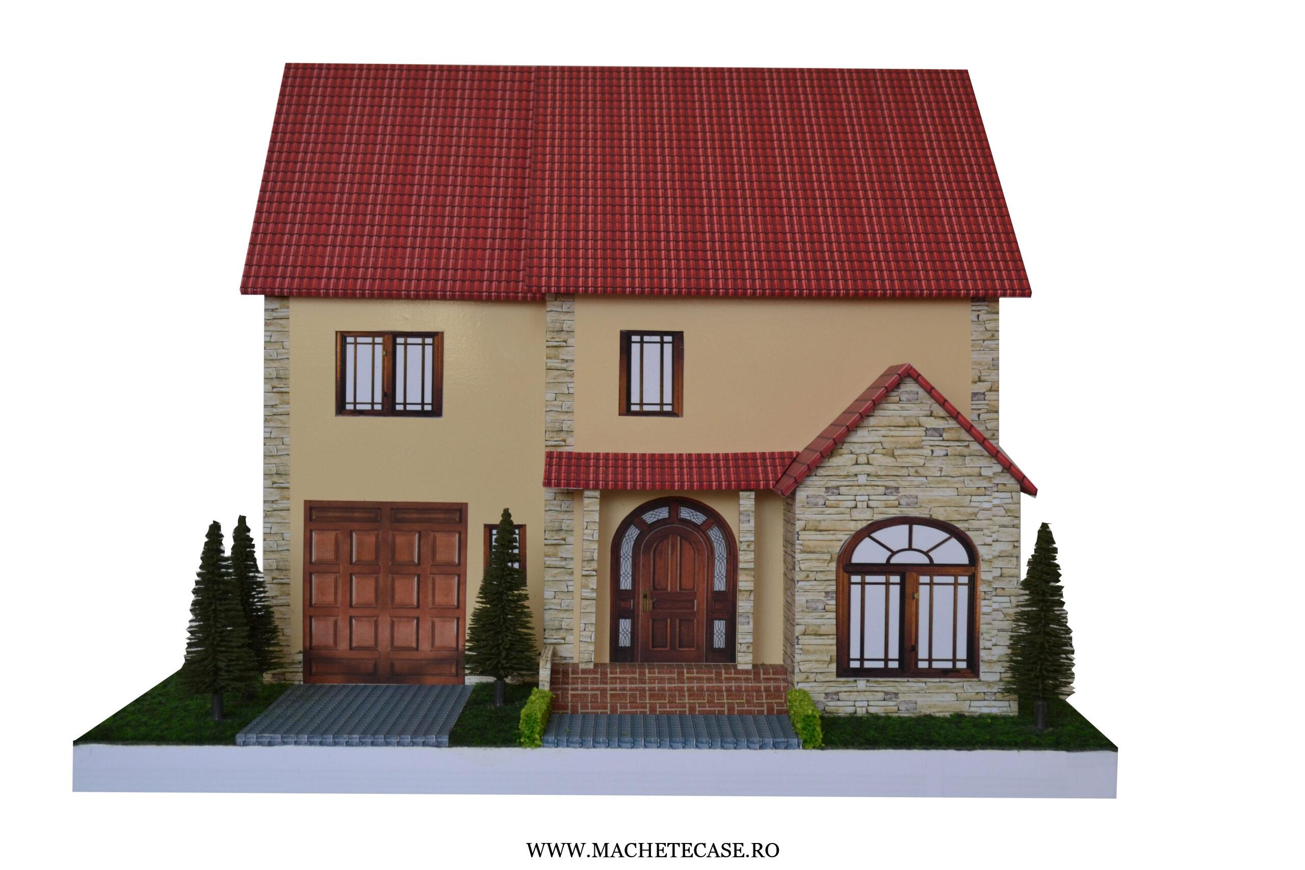 Căsuță cu etaj pentru daruri de nuntă