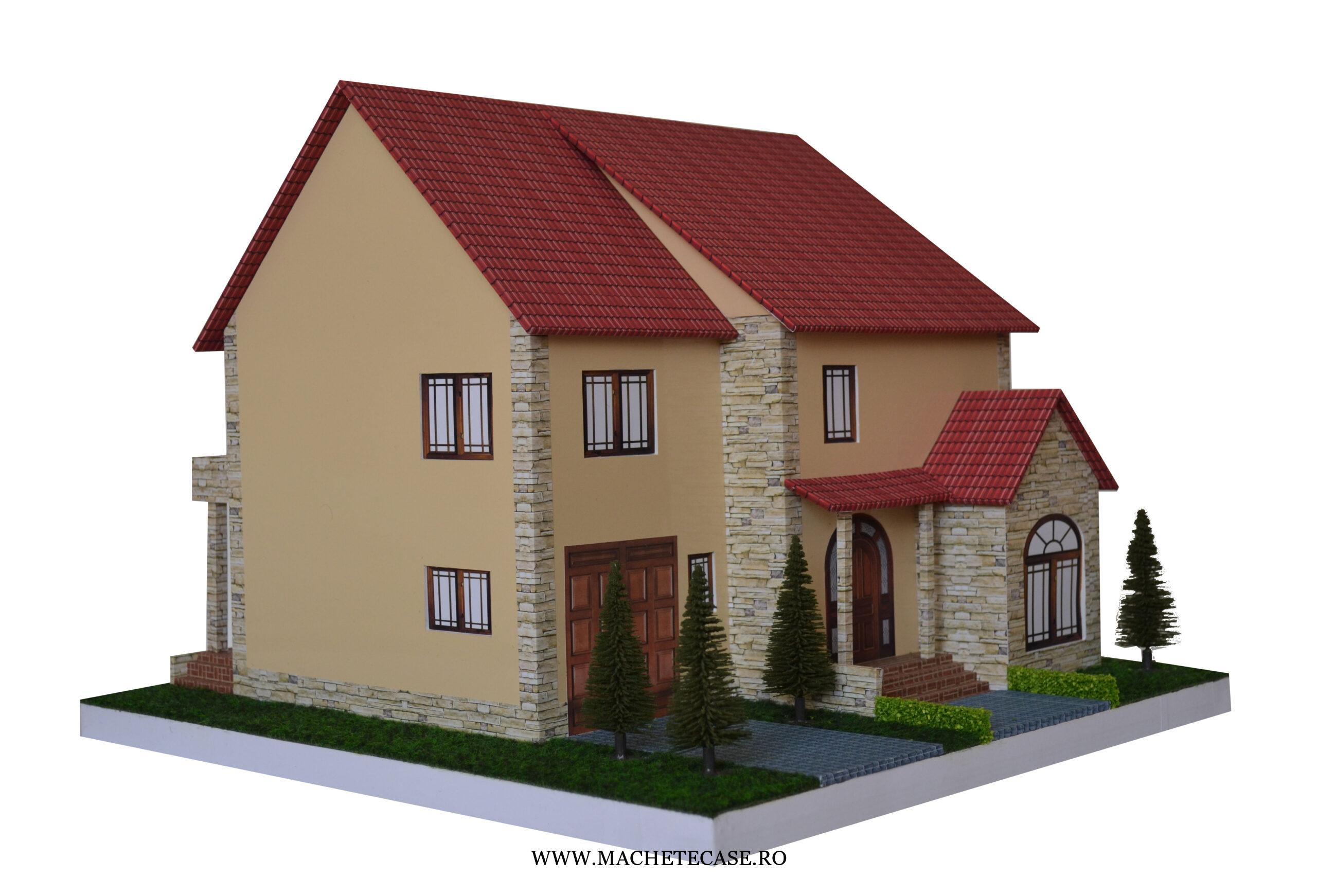 Căsuță cu etaj pentru daruri de nuntă