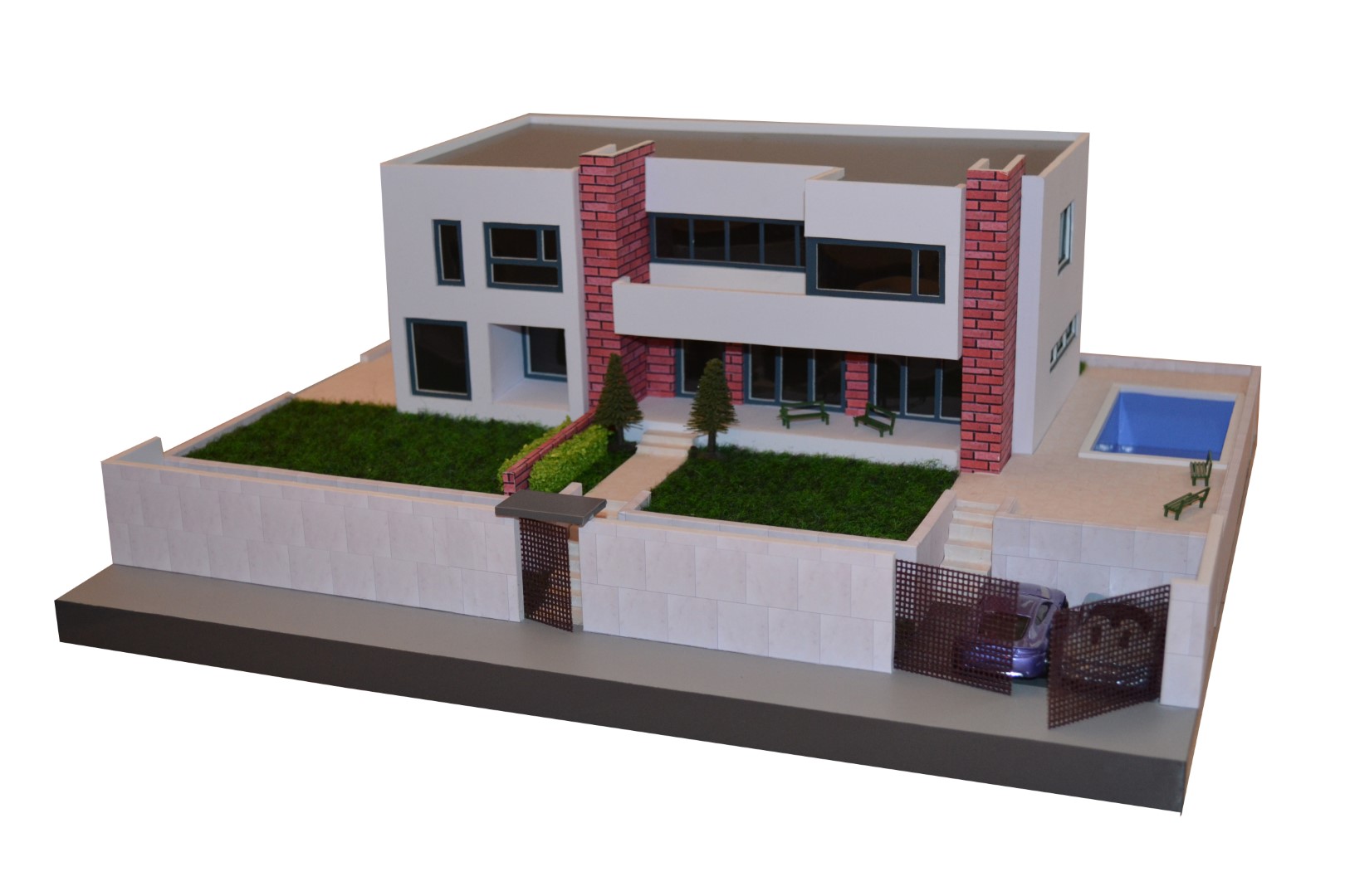 Macheta Casa cu piscina