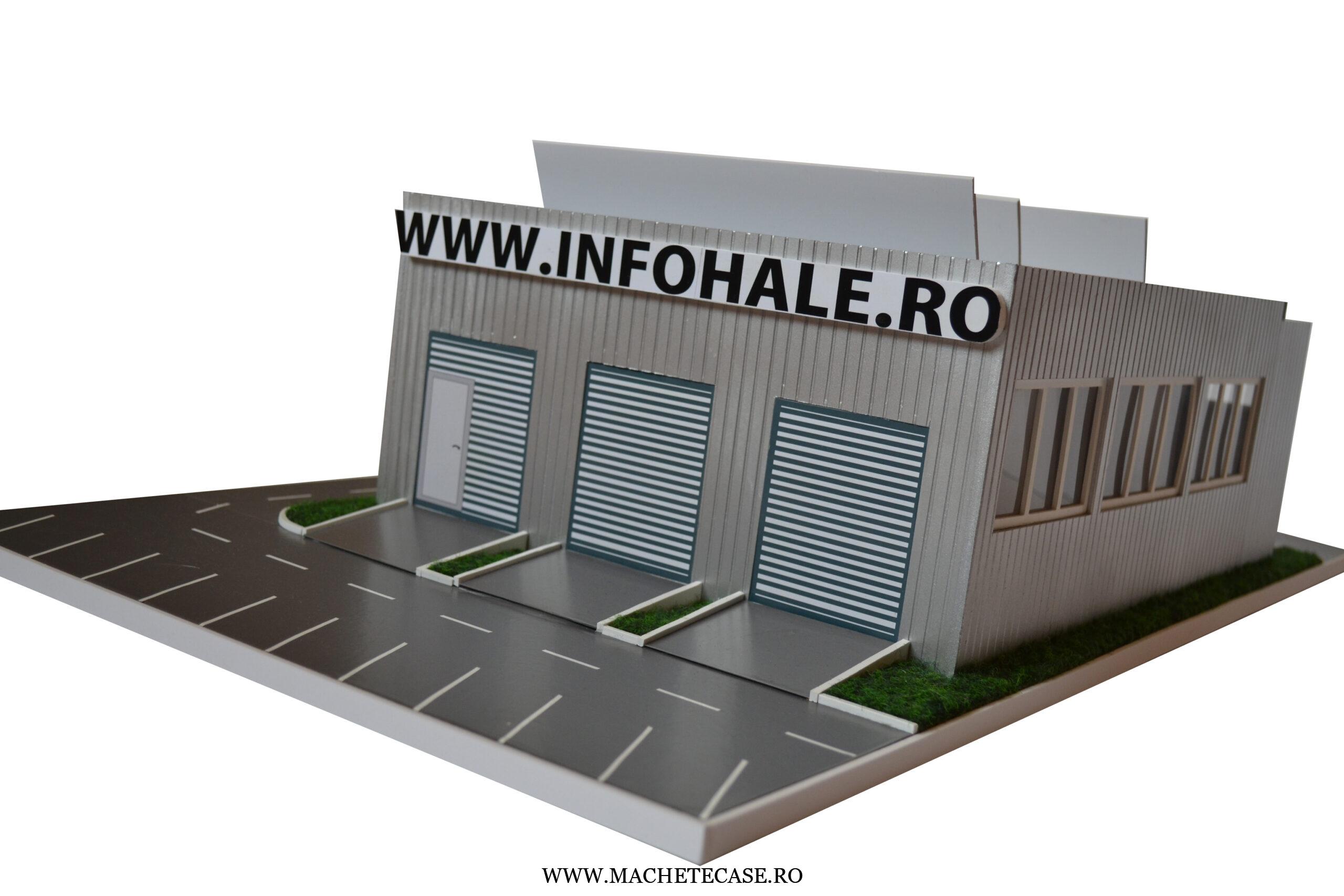 Machetă Hală - Proiect Infohale