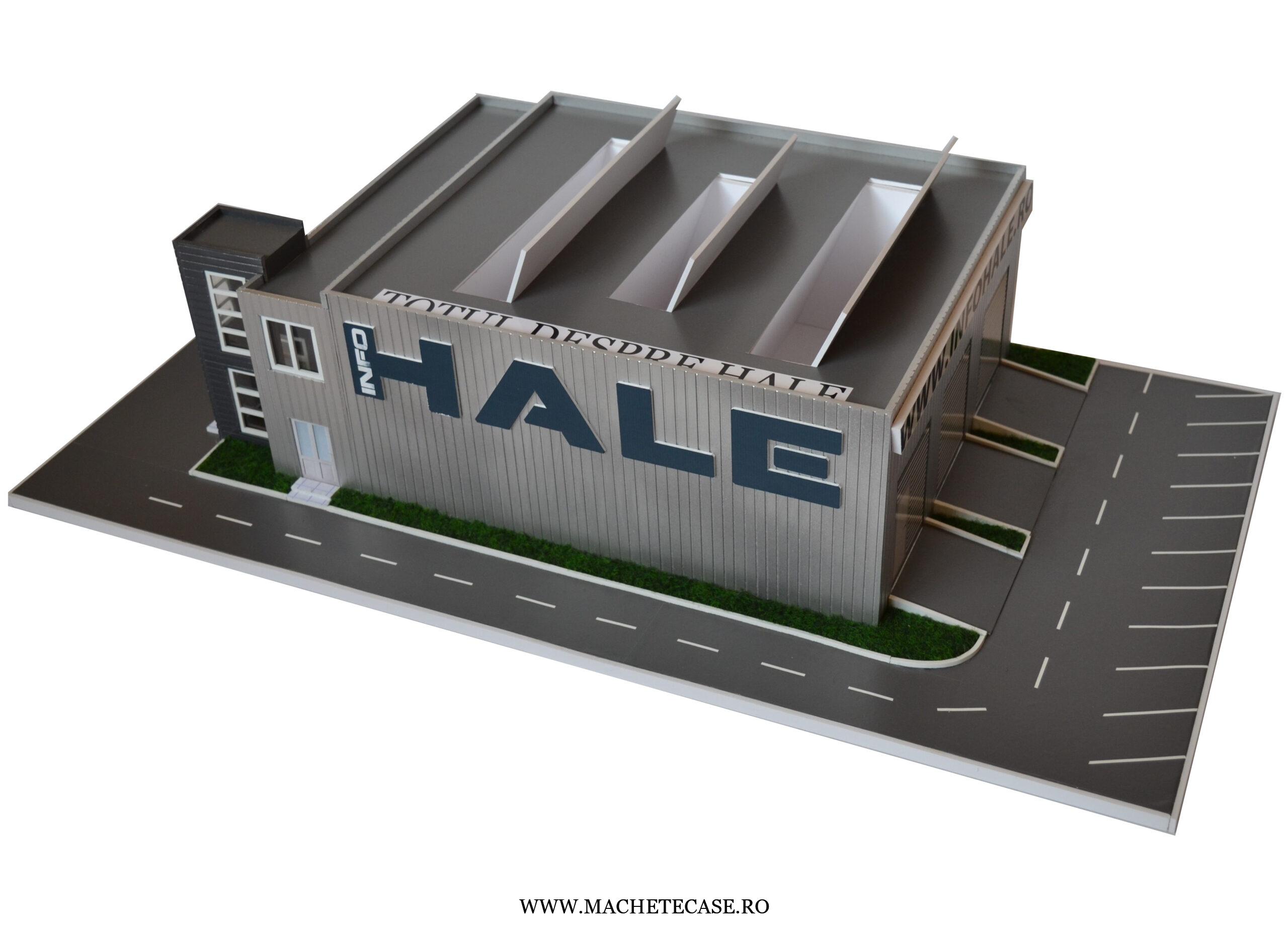 Machetă Hală - Proiect Infohale