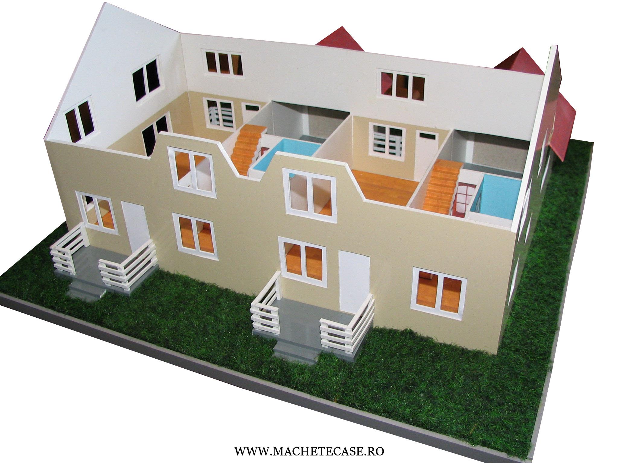Macheta arhitecturala cartier case