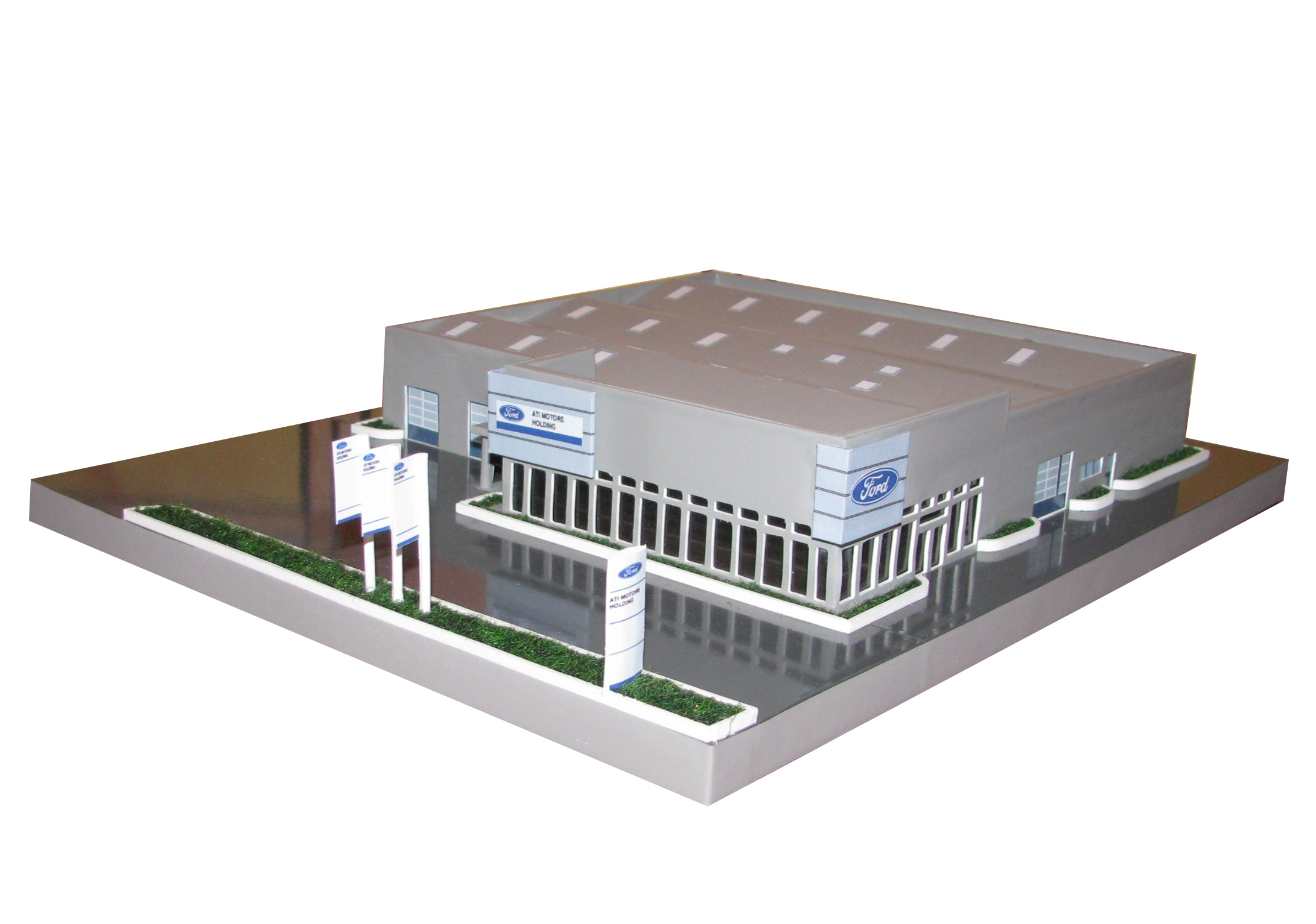 Proiect Ford - Machetă reprezentanță firmă